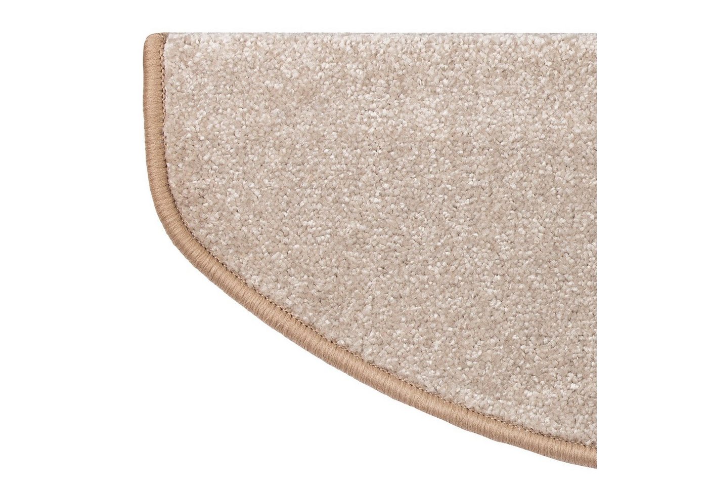 Floordirekt Stufenmatte Sundae 1A, Erhältlich in vielen Farben & Größen, Treppenschutz, Halbrund, Höhe: 13,5 mm – Bild 3 von 5