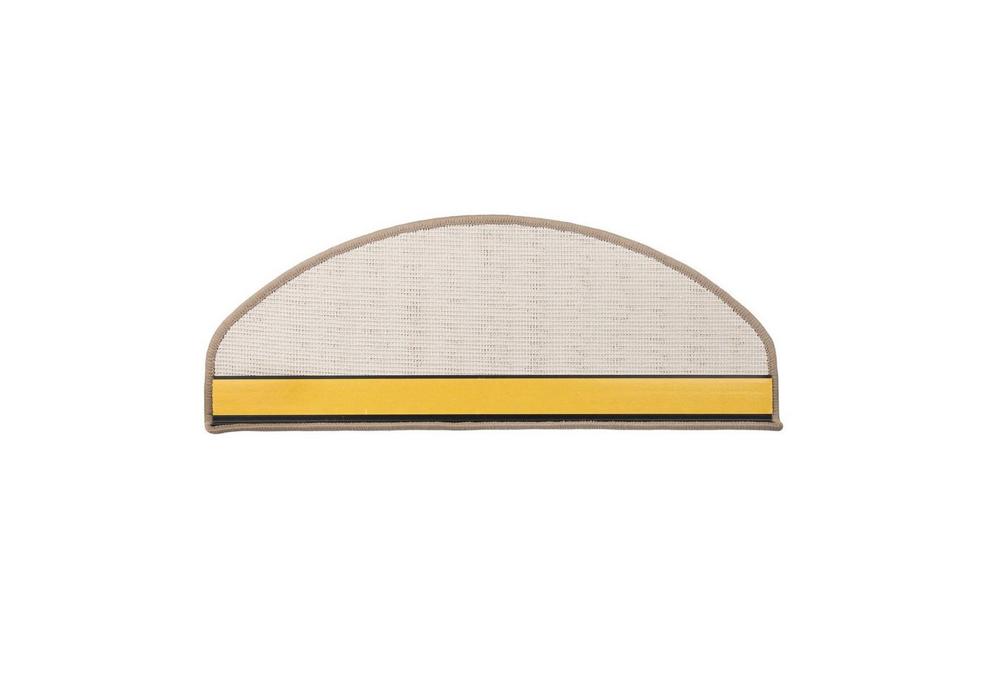 Floordirekt Stufenmatte Sundae 1A, Erhältlich in vielen Farben & Größen, Treppenschutz, Halbrund, Höhe: 13,5 mm – Bild 4 von 5