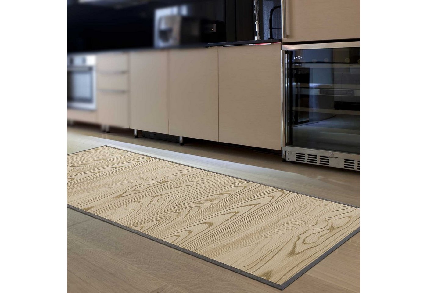 Floordirekt Teppich Magenta, 2 Farben & 7 Größen, Badematte, rechteckig, Bambus – Bild 4 von 5