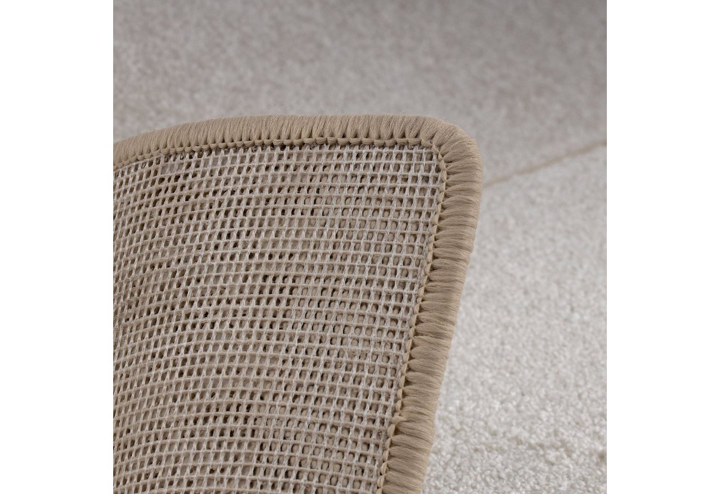 Floordirekt Veloursteppich Sundae, Rechteckig, Höhe: 5 mm, Hoher flauschiger Flor – Bild 4 von 5