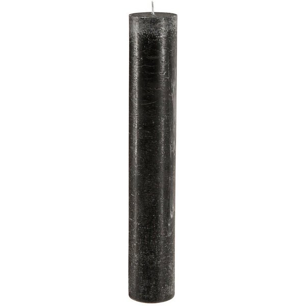 Florists Products Spitzkerze Elegante Schwarze Stabkerzen 50x300mm, Lange Brenndauer, 4er, 4 Stück