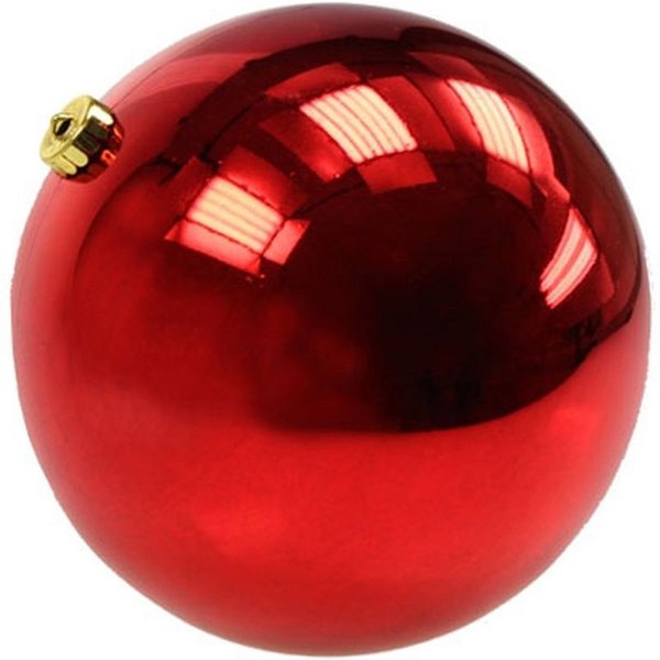 Florists Products Weihnachtsbaumkugel XXL Weihnachtskugel Rot 20cm Kunststoff wetterfest