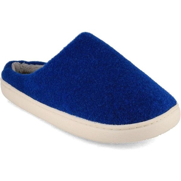 Fluffys Luxora Damen Pantoffeln, blau, warm, weich Hausschuh