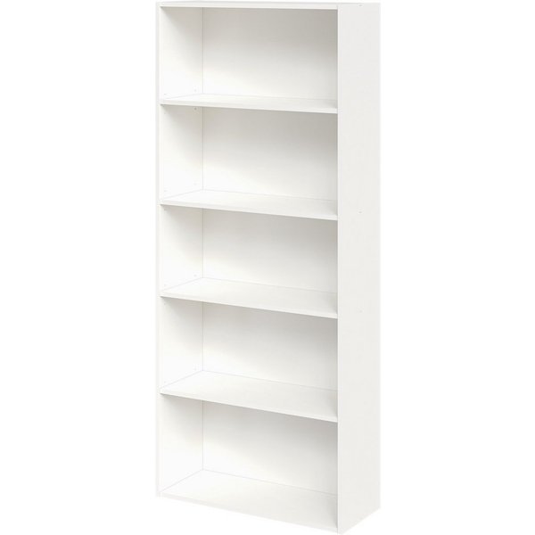 FMD Bücherregal Bitz, offene Fächer, variable Einlegeböden, Breite: 44,4 oder 71,2 cm