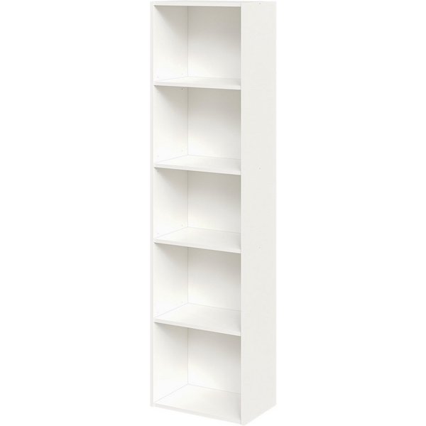 FMD Bücherregal Bitz, offene Fächer, variable Einlegeböden, Breite: 44,4 oder 71,2 cm