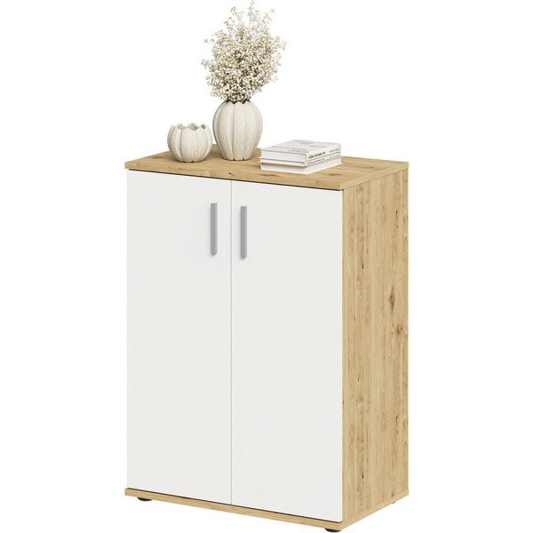 FMD Kommode Albi, Kommode, 2-türig., 1 Innenboden, Breite 60 cm