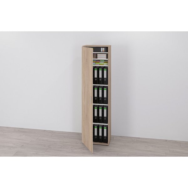 FMD Mehrzweckschrank Inca 1 Flurschr., Aktenschr., verstellb. Böden, mit/ohne Spiegel, B: 50 cm