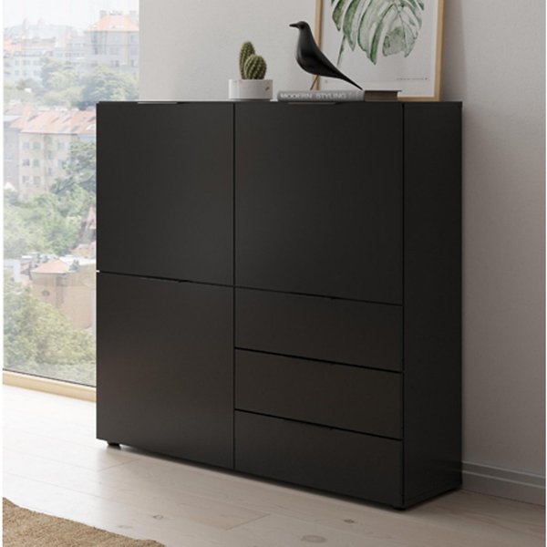 FMD Möbel Kommode 100 x 101 x 32 cm (B/H/T)