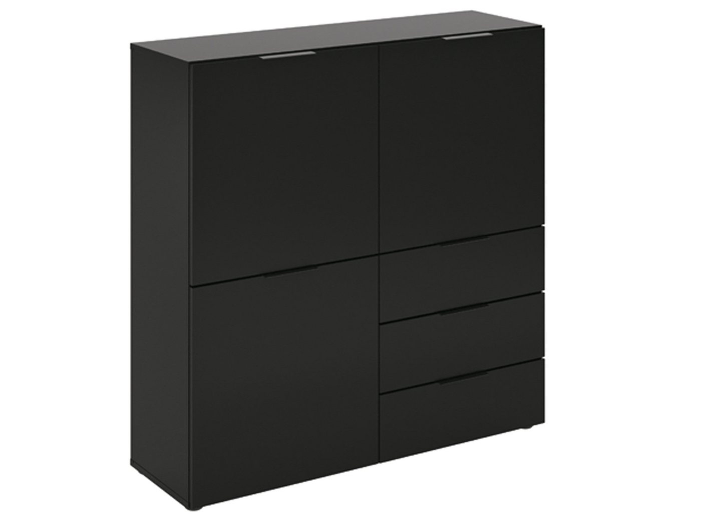 FMD Möbel Kommode 100 x 101 x 32 cm (B/H/T) – Bild 4 von 5
