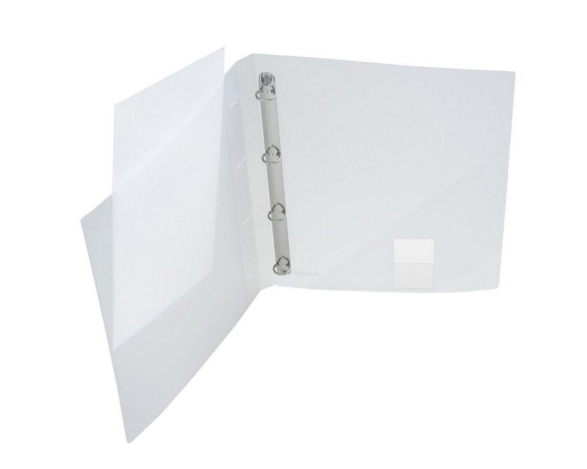 FOLDERSYS Präsentationsordner, 4 Ringe, Rückenbreite 20 mm – Bild 4 von 4