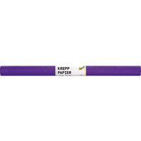 folia Krepppapier-Rollen, 50 cm x 2 m, 10 Rollen, dunkelviolett