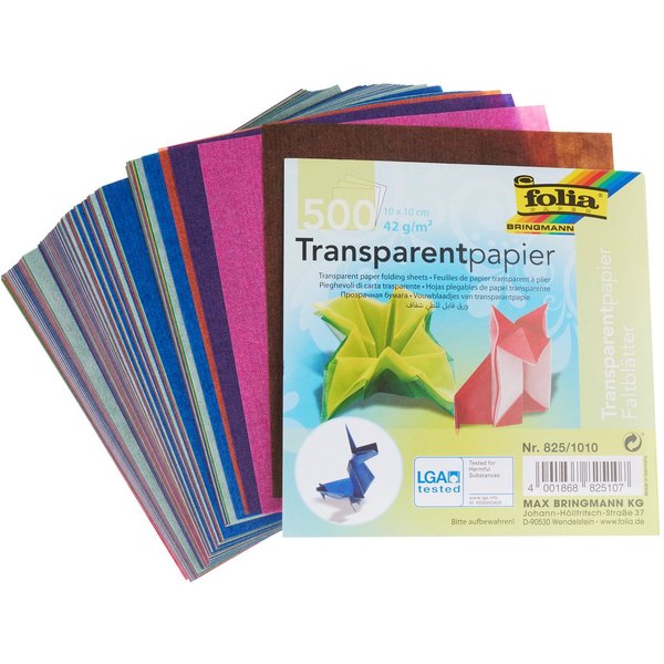 Folia Motivpapier ignore, 10 cm x 10 cm, 500 Blatt