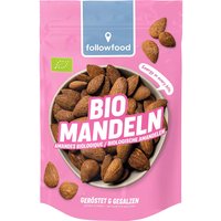followfood Bio-Mandeln, geröstet und gesalzen, 150 g