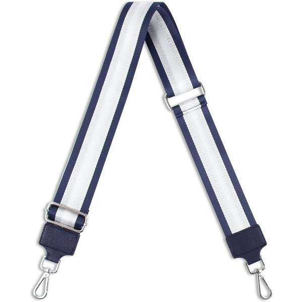 Fomax Schulterriemen 5cm Breit, Längenverstellbar mit Karabiner Farbe Silber, viele Mustern tolle Kombination mit Ihrer Lieblingstaschen