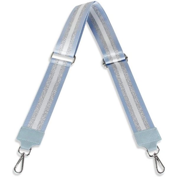 Fomax Schulterriemen 5cm Breit, Längenverstellbar mit Karabiner Farbe Silber, viele Mustern tolle Kombination mit Ihrer Lieblingstaschen