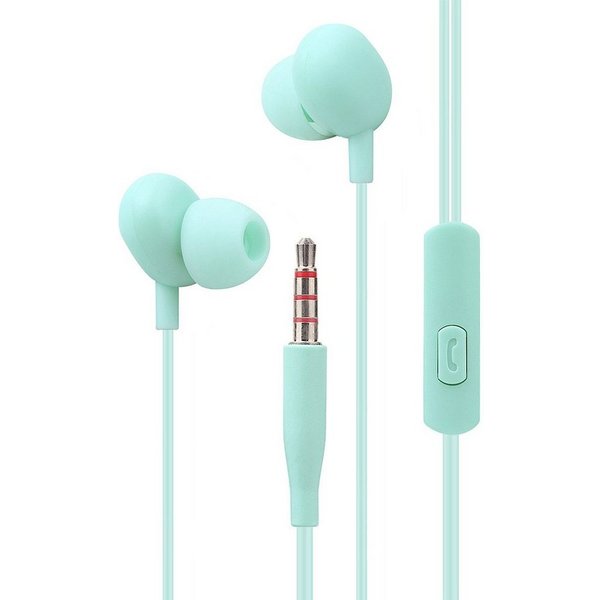 fontastic In-Ear Stereo-Headset Beans Mint In-Ear-Kopfhörer (Kabelgebunden)