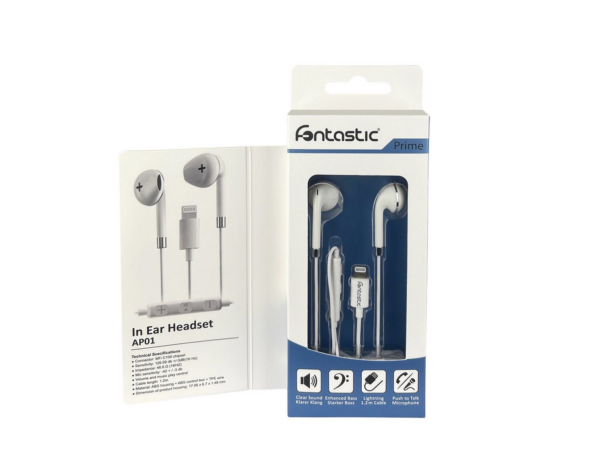 fontastic Lightning Kopfhörer AP01 In-Ear-Kopfhörer – Bild 4 von 4