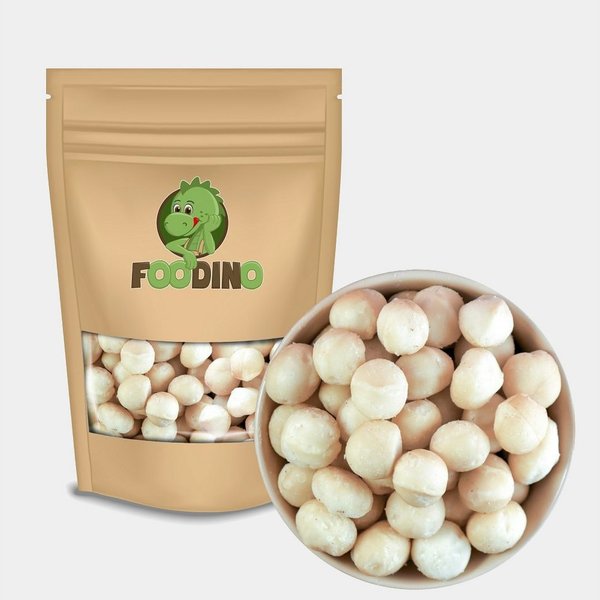 Foodino Nüsse Macadamia, 1 x, Ganze Kerne naturbelassen