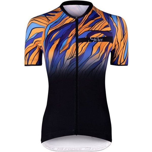FORCE Radtrikot Jersey LIFE kurzarm, Damen, Orange %%%