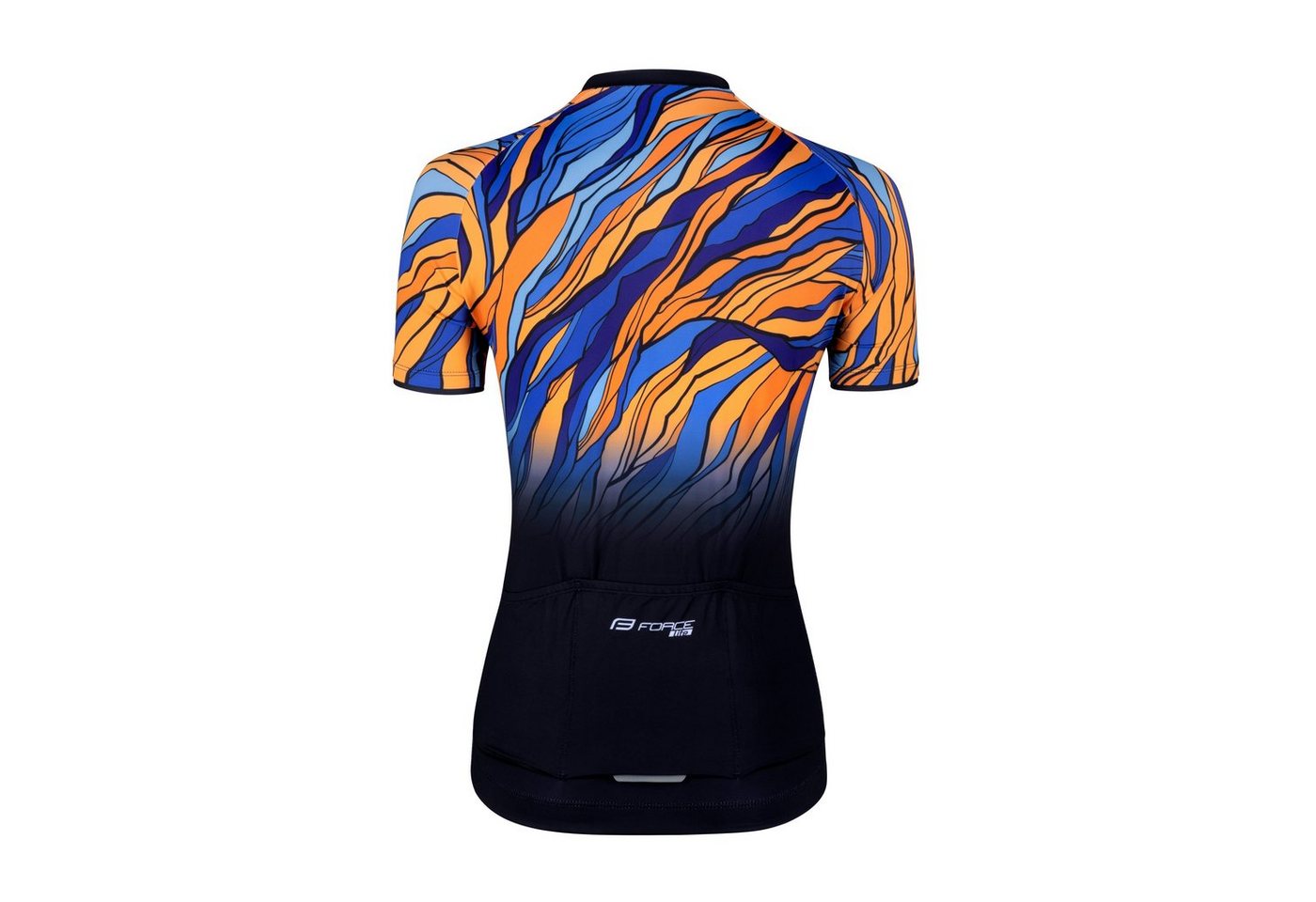 FORCE Radtrikot Jersey LIFE kurzarm, Damen, Orange %%% – Bild 2 von 3