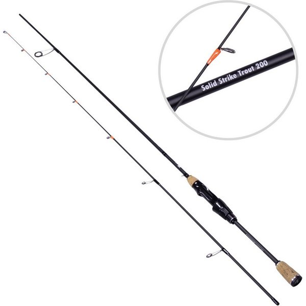 Zite Forellenrute Zite Fishing Solid Strike UL Rute 200cm 0,5–3g mit Solid Tip Spitze