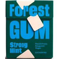 FOREST GUM Kaugummi Strong Mint, zuckerfrei und plastikfrei, 20 g