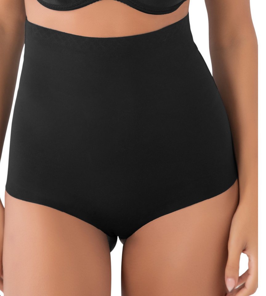 Formangel Miederslip mit hoher Taille, Lazer-Cut Corsage, Silikonbund Shapingwear (1-St) rutschfester Silikonbund, formt Bauch & Taille – Bild 2 von 5