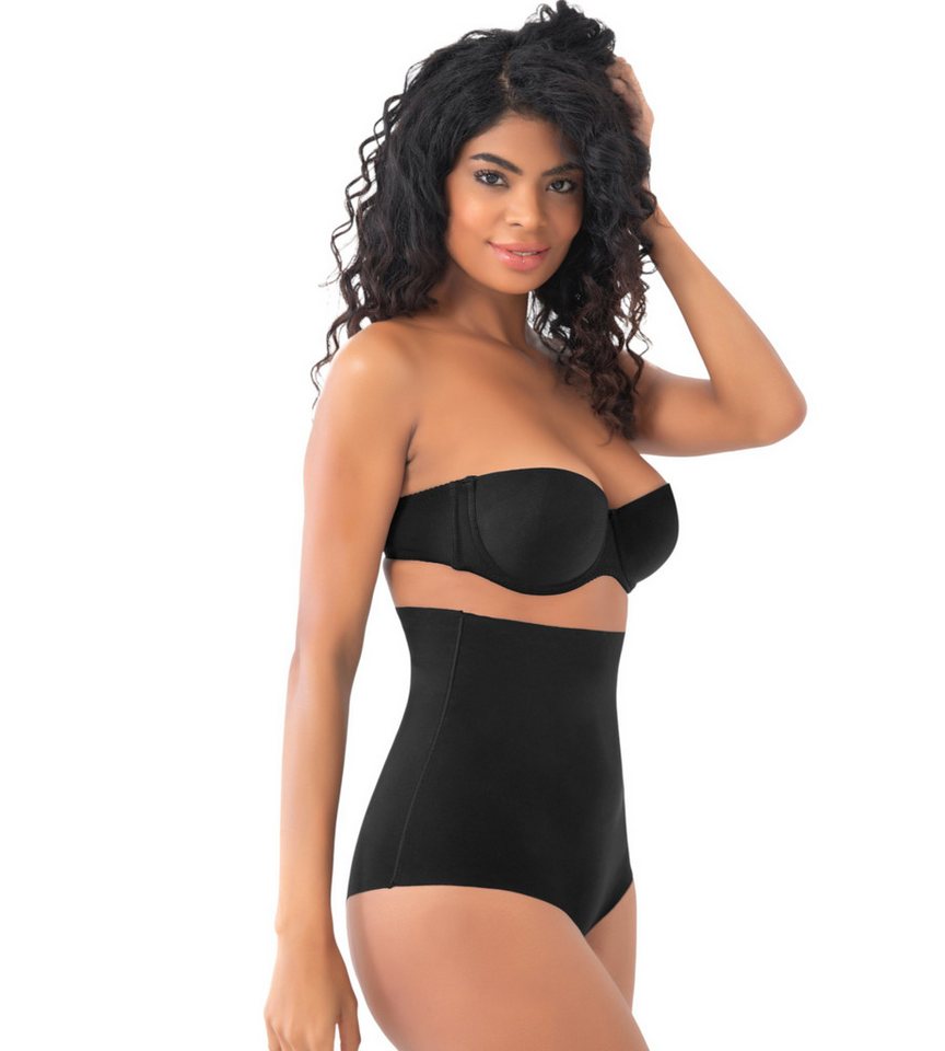 Formangel Miederslip mit hoher Taille, Lazer-Cut Corsage, Silikonbund Shapingwear (1-St) rutschfester Silikonbund, formt Bauch & Taille – Bild 5 von 5
