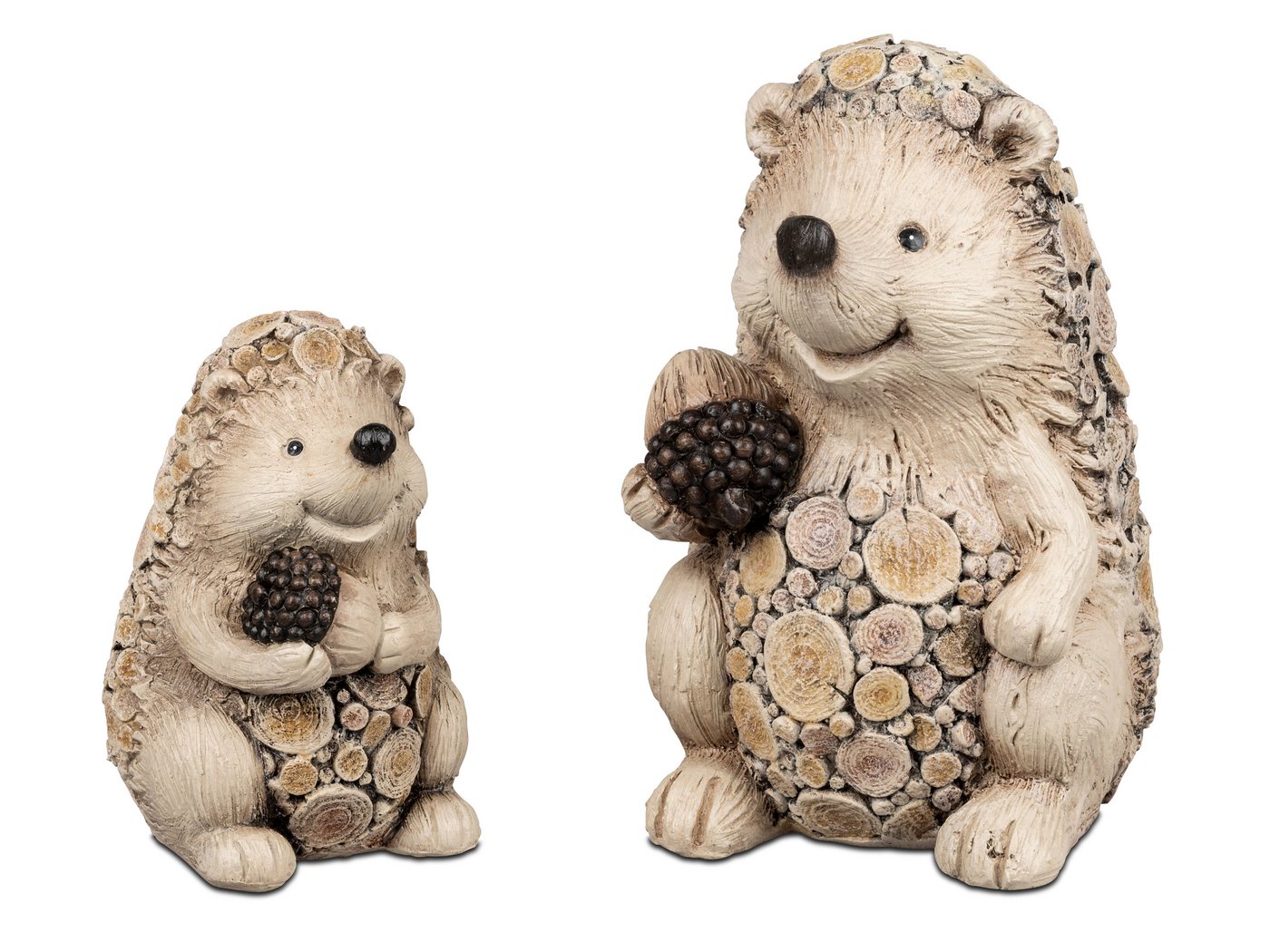 formano Dekofigur Igel in Holzoptik – Bild 2 von 2