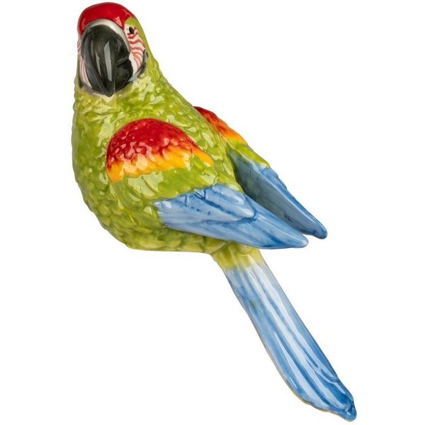formano Dekofigur Sommerzeit, Höhe: 9cm, Farbe: Grün, Motiv: Papagei