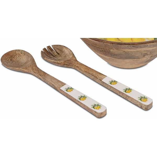 formano Salatbesteck Zitronen, Lebensmittelecht, Natur, Zitronen, H: cm