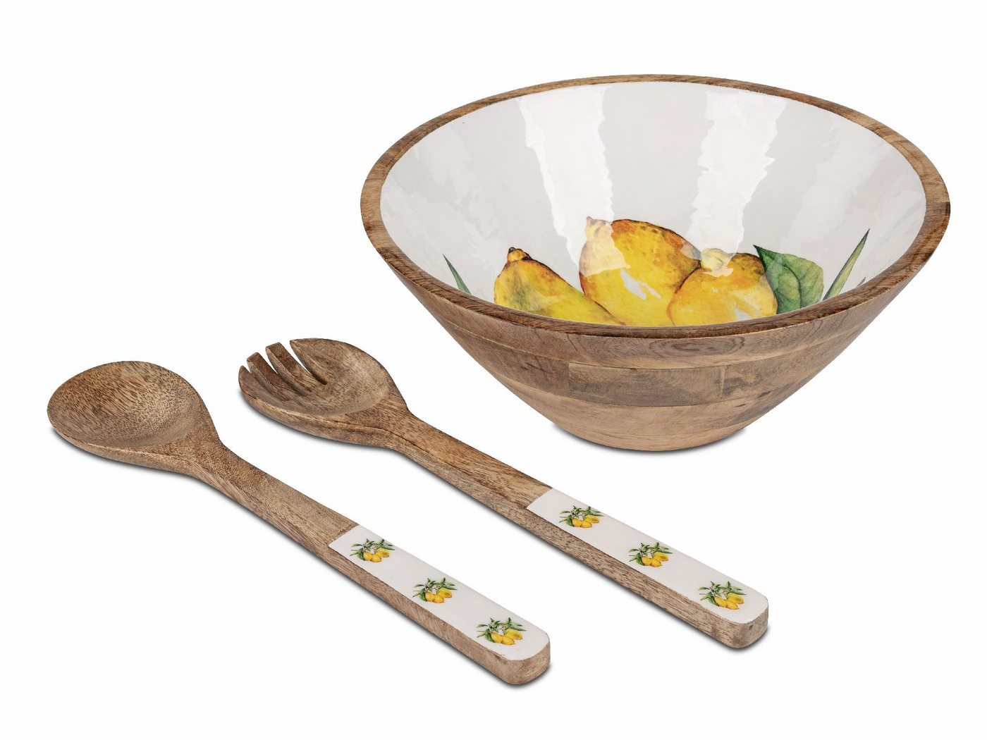 formano Salatbesteck Zitronen, Lebensmittelecht, Natur, Zitronen, H: cm – Bild 2 von 2