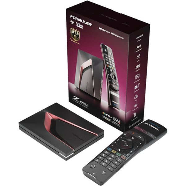 FORMULER Streaming-Box Z12 ULTRA BT3-Edition Android 12 OTT Medien Player 4GB RAM 128GB