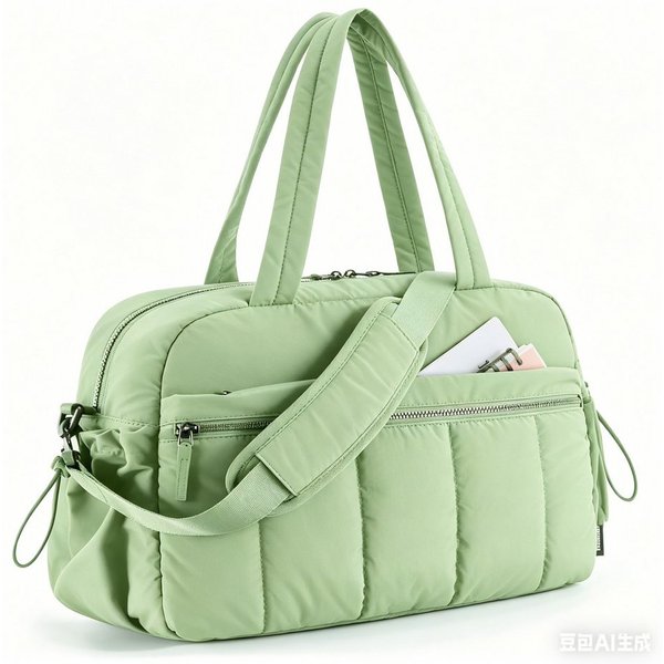Forrlite Reisetasche Reisetasche Puffer, Sporttasche Damen 24L Weekender Wickeltasche (Wasserabweisend Travel Bag Handgepäck Gym Bag Kliniktasche Geburt Kranken