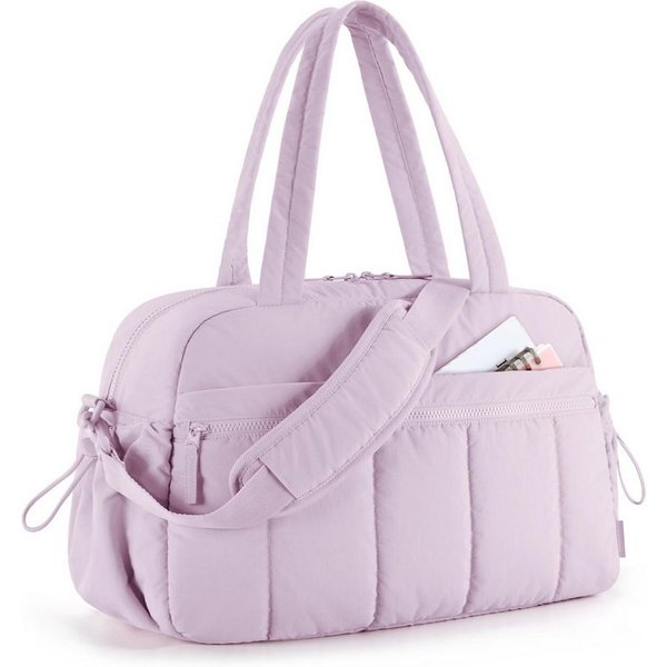 Forrlite Reisetasche Reisetasche Puffer, Sporttasche Damen 24L Weekender Wickeltasche (Wasserabweisend Travel Bag Handgepäck Gym Bag Kliniktasche Geburt Kranken
