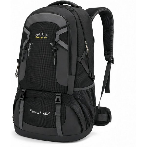 Forrlite Wanderrucksack Wanderrucksack 60L, Fahrradrucksack Radrucksack Fahrradrucksäcke (Sportrucksäcke Wander-Rucksack Motorradrucksack Biker-Rucksack, Wander