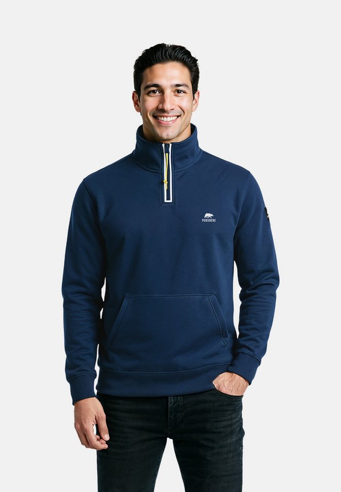 FORSBERG Sweatshirt Half Zip Sweatshirt – Bild 2 von 3