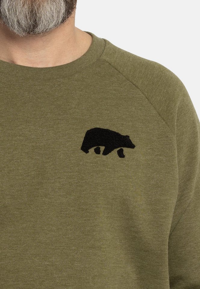 FORSBERG Sweatshirt Sweatshirt mit Frottee Logo – Bild 5 von 5
