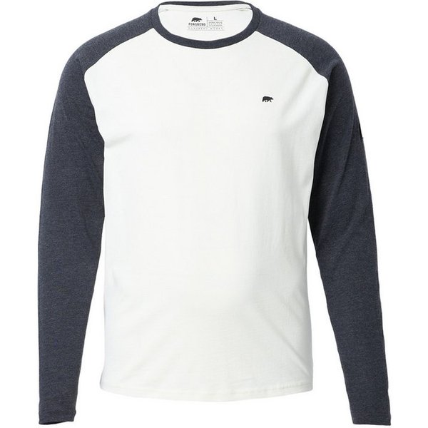 FORSBERG T-Shirt Longsleeve mit Gummi-Patch