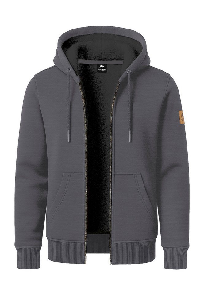 FORSBERG Winterjacke Kapuzenjacke mit Teddyfutter – Bild 3 von 4