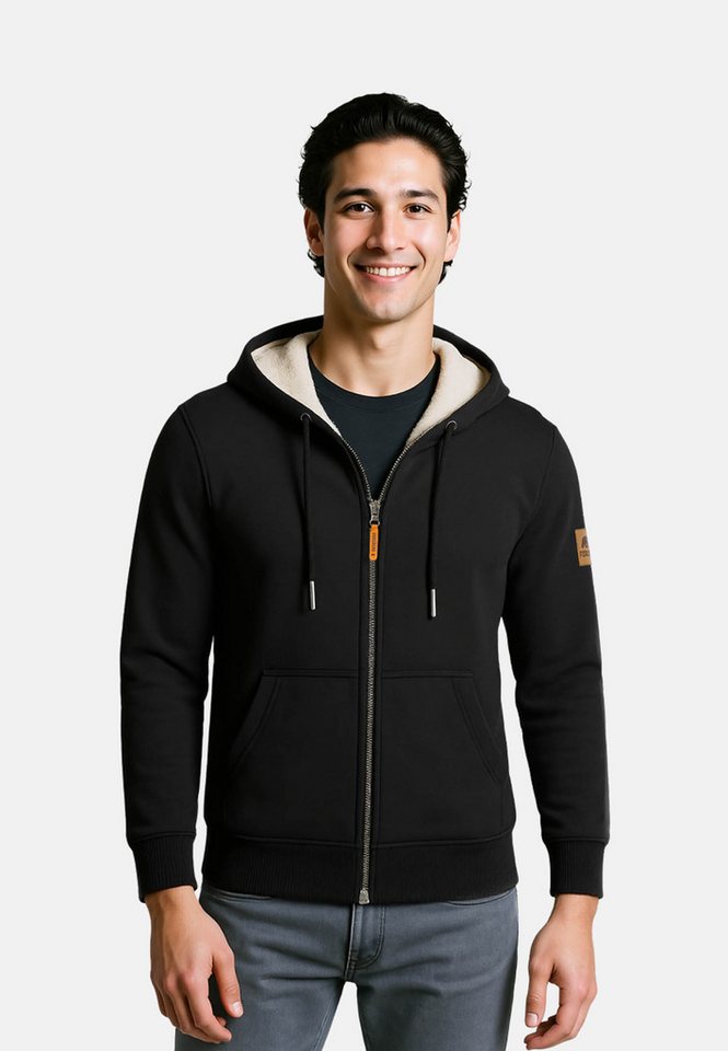 FORSBERG Winterjacke Kapuzenjacke mit Teddyfutter – Bild 2 von 4