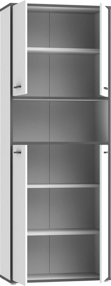 FORTE Aktenregal Keflav, Breite 84,5 cm – Bild 3 von 5