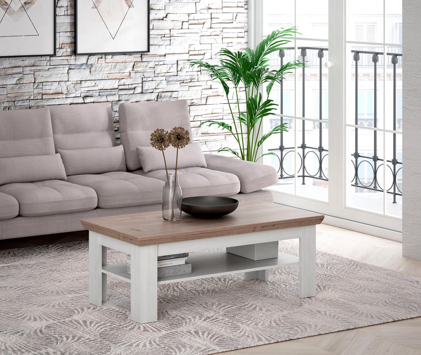 FORTE Couchtisch Iloppa, Breite ca. 120 cm – Bild 4 von 5
