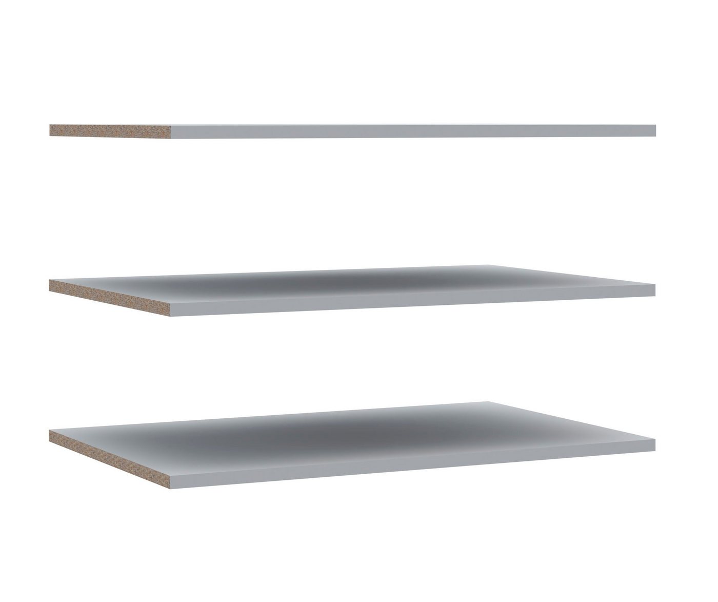 FORTE Einlegeboden (Set), 3-er Set, Breite 57,7 cm – Bild 2 von 5