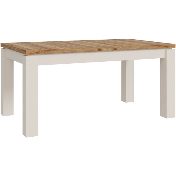 FORTE Esstisch Oak Squere, Esstisch, ausziehbar, Tischplatte in Holzoptik, B/H/T 160,4/76,1/90,4 erweiterbar auf 2,06 mrt.