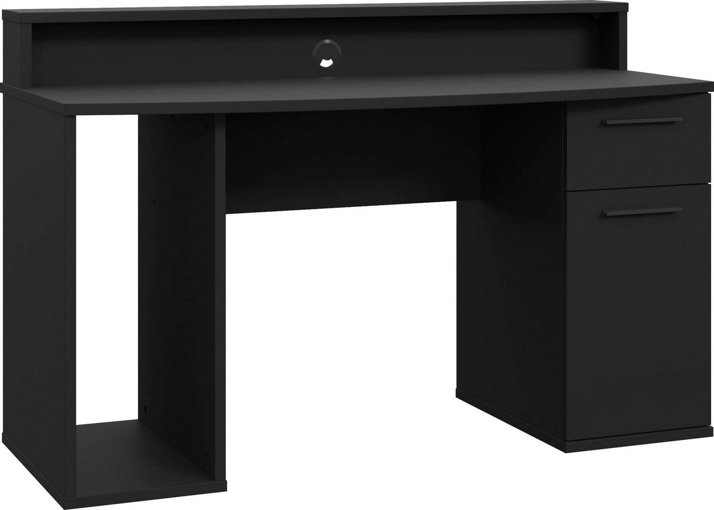 FORTE Gamingtisch Ayo, mit LED-RGB Beleuchtung, moderner Schreibtisch, Breite 140 cm – Bild 5 von 5