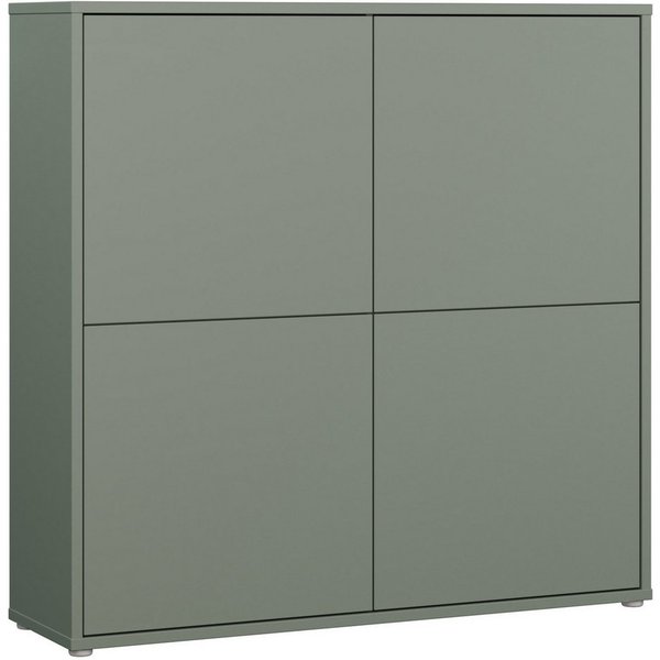 FORTE Highboard, Grifflos,Push to open, Stauraum