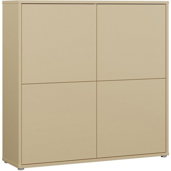 FORTE Highboard, Grifflos,Push to open, Stauraum