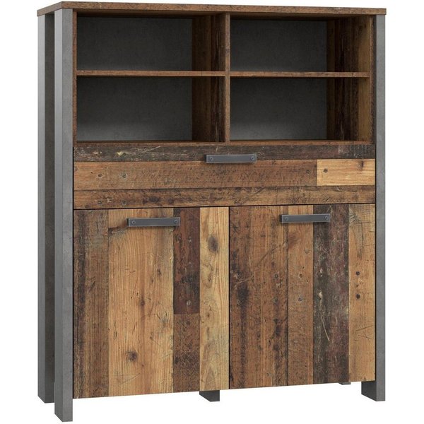 FORTE Highboard Clif, Breite 106 cm