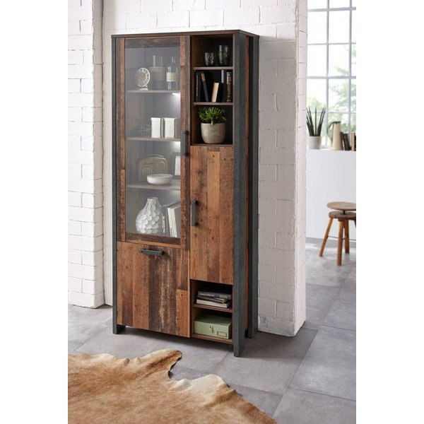 FORTE Highboard Clif, Höhe 205 cm